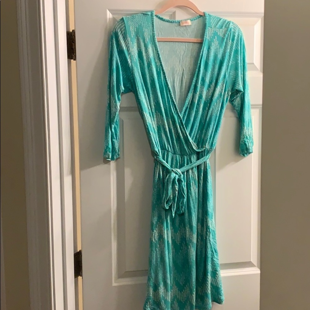 ⬇️⬇️Pixley 3/4 sleeve tie dress⬇️⬇️